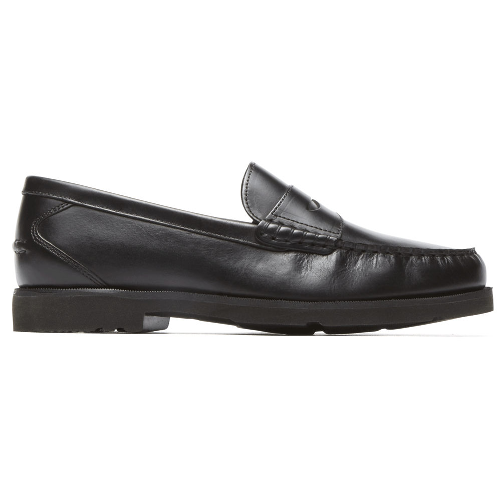 Mocassins Rockport Homem Pretas - Modern Prep Penny - 73528VOXY